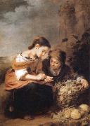 Bartolome Esteban Murillo The Little Fruit Seller